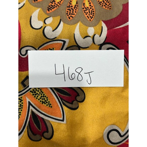 INC International Concepts Colorful Halter Top Scarf Neck Silk Blend Top  Size 6 - Picture 8 of 8